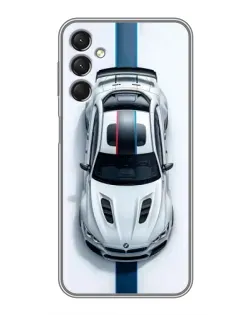 Чохол для Samsung Galaxy A24 з картинкою «Вид зверху — BMW M» Чохол для Samsung Galaxy A24 з картинкою «Вид зверху — BMW M»