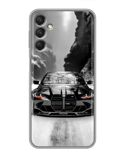 Чехол для Samsung Galaxy A24 с картинкой «BMW — акварельный дрифт» Чехол для Samsung Galaxy A24 с картинкой «BMW — акварельный дрифт»