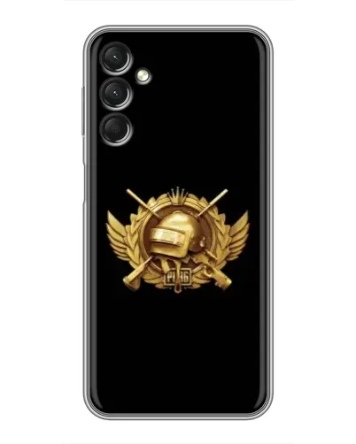Чехол для Samsung Galaxy A24 с картинкой «PUBG — оранжевый градиент» Чехол для Samsung Galaxy A24 с картинкой «PUBG — оранжевый градиент»