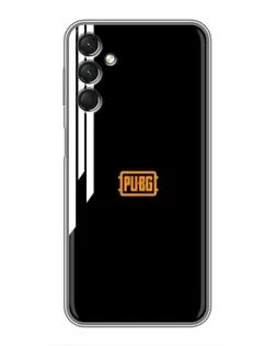 Чехол для Samsung Galaxy A24 с картинкой «PUBG — вертикальные линии»