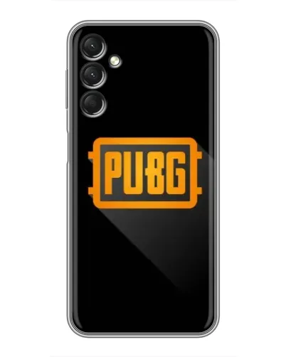Чехол для Samsung Galaxy A24 с картинкой «PUBG — рамка лого» Чехол для Samsung Galaxy A24 с картинкой «PUBG — рамка лого»