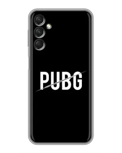 Чехол для Samsung Galaxy A24 с картинкой «PUBG — белый логотип» Чехол для Samsung Galaxy A24 с картинкой «PUBG — белый логотип»