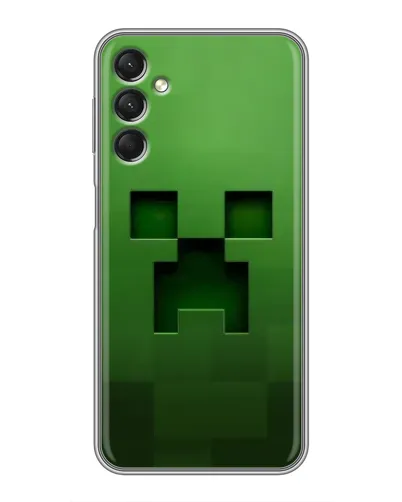 Чехол для Samsung Galaxy A24 с картинкой «Крипер микро-дизайн» Чехол для Samsung Galaxy A24 с картинкой «Крипер микро-дизайн»