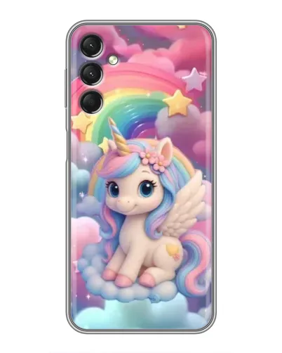 Чехол для Samsung Galaxy A24 с картинкой «Маленький единорог» Чехол для Samsung Galaxy A24 с картинкой «Маленький единорог»