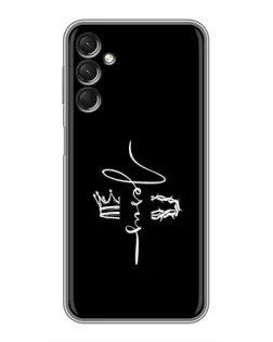 Чехол для Samsung Galaxy A24 с картинкой «Король Славы Jesus»
