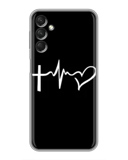 Чехол для Samsung Galaxy A24 с картинкой «Пульс веры» Чехол для Samsung Galaxy A24 с картинкой «Пульс веры»