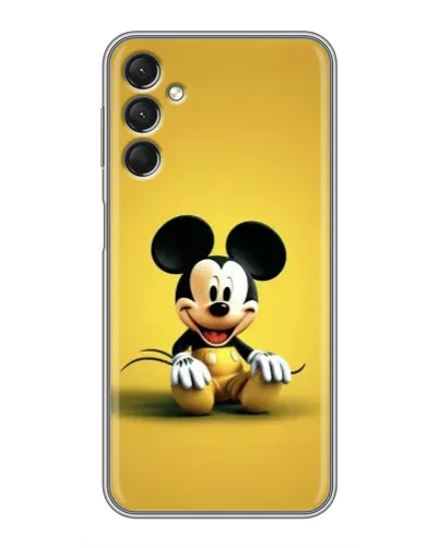 Чохол для Samsung Galaxy A24 з картинкою «Міккі на жовтому» Чохол для Samsung Galaxy A24 з картинкою «Міккі на жовтому»
