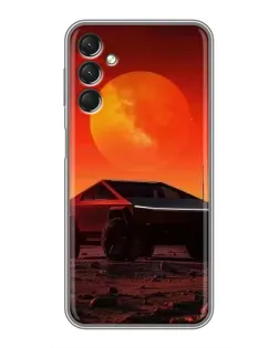 Чохол для Samsung Galaxy A24 з картинкою «Cybertruck на Марсі» Чохол для Samsung Galaxy A24 з картинкою «Cybertruck на Марсі»