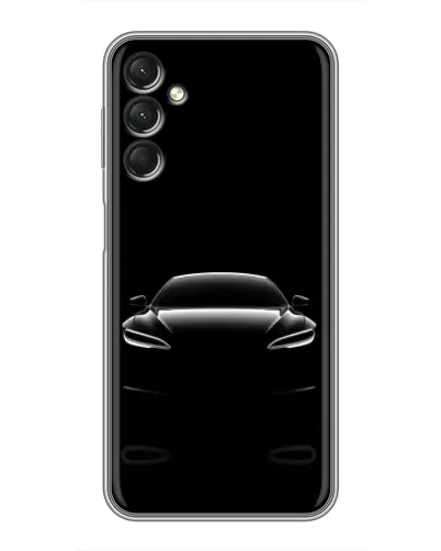 Чохол для Samsung Galaxy A24 з картинкою «Силует Tesla Night» Чохол для Samsung Galaxy A24 з картинкою «Силует Tesla Night»