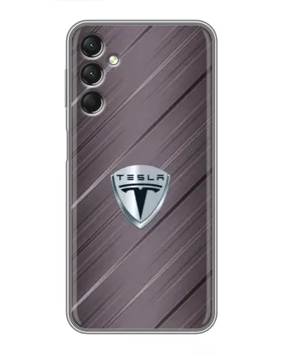 Чохол для Samsung Galaxy A24 з картинкою «Металева текстура Tesla» Чохол для Samsung Galaxy A24 з картинкою «Металева текстура Tesla»
