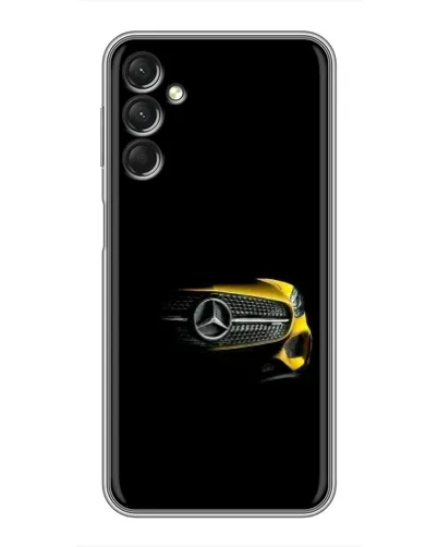 Чехол для Samsung Galaxy A24 с картинкой «Mercedes — ретро стиль»