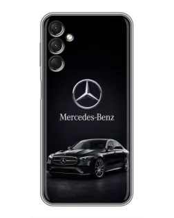 Чехол для Samsung Galaxy A24 с картинкой «Mercedes — решетка радиатора»
