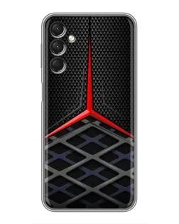Чехол для Samsung Galaxy A24 с картинкой «Mercedes Carbon Grid»