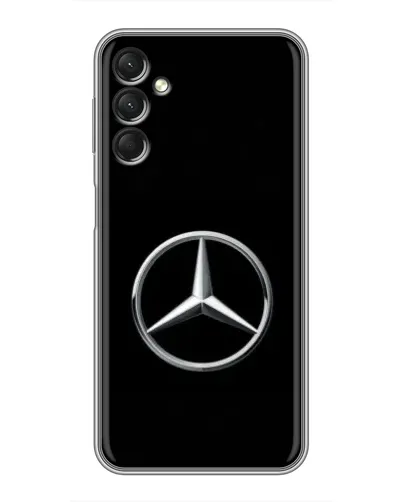 Чехол для Samsung Galaxy A24 с картинкой «Mercedes классический лого»