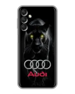 Чохол для Samsung Galaxy A24 з картинкою «Пантера та Audi» Чохол для Samsung Galaxy A24 з картинкою «Пантера та Audi»