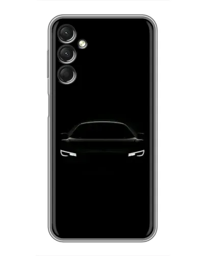 Чехол для Samsung Galaxy A24 с картинкой «Взгляд Audi в темноте»