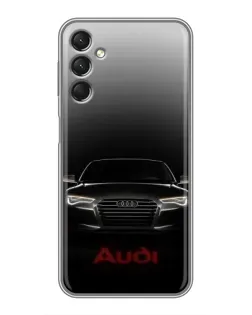 Чохол для Samsung Galaxy A24 з картинкою «Audi — градієнтний контур» Чохол для Samsung Galaxy A24 з картинкою «Audi — градієнтний контур»