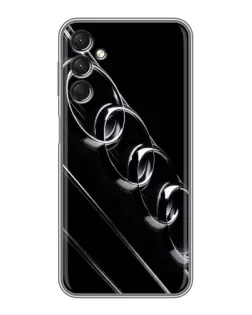 Чохол для Samsung Galaxy A24 з картинкою «Audi — абстрактні кільця» Чохол для Samsung Galaxy A24 з картинкою «Audi — абстрактні кільця»