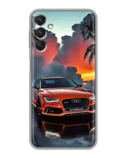 Чохол для Samsung Galaxy A24 з картинкою «Audi — захід сонця» Чохол для Samsung Galaxy A24 з картинкою «Audi — захід сонця»