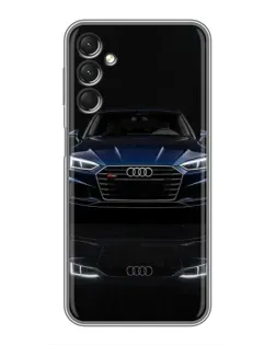 Чохол для Samsung Galaxy A24 з картинкою «Audi — нічне відображення» Чохол для Samsung Galaxy A24 з картинкою «Audi — нічне відображення»