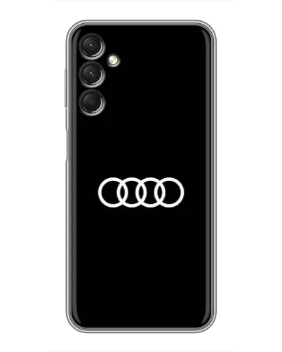 Чехол для Samsung Galaxy A24 с картинкой «Audi White Logo»