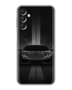 Чехол для Samsung Galaxy A24 с картинкой «Lamborghini симметрия дорог» Чехол для Samsung Galaxy A24 с картинкой «Lamborghini симметрия дорог»