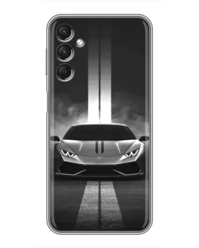 Чехол для Samsung Galaxy A24 с картинкой «Lamborghini симметрия дорог» Чехол для Samsung Galaxy A24 с картинкой «Lamborghini симметрия дорог»