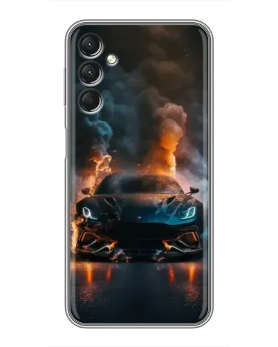 Чехол для Samsung Galaxy A24 с картинкой «Lamborghini дымная эстетика» Чехол для Samsung Galaxy A24 с картинкой «Lamborghini дымная эстетика»