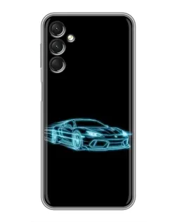 Чехол для Samsung Galaxy A24 с картинкой «Неоновый контур Lamborghini» Чехол для Samsung Galaxy A24 с картинкой «Неоновый контур Lamborghini»