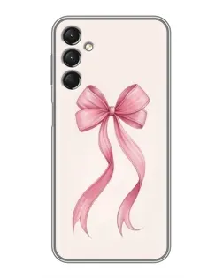 Чехол для Samsung Galaxy A24 с картинкой «Розовый бант»