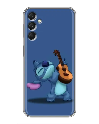 Чехол для Samsung Galaxy A24 с картинкой «Стич с укулеле» Чехол для Samsung Galaxy A24 с картинкой «Стич с укулеле»