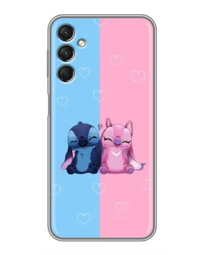 Чехол для Samsung Galaxy A24 с картинкой «Stitch и Angel Love» Чехол для Samsung Galaxy A24 с картинкой «Stitch и Angel Love»