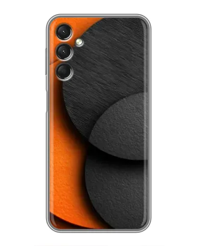 Чехол для Samsung Galaxy A24 с картинкой «Геометрия оранжевых кругов» Чехол для Samsung Galaxy A24 с картинкой «Геометрия оранжевых кругов»