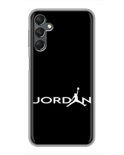 Чехол для Samsung Galaxy A25 (A256) с картинкой «Jordan White Logo» Чехол для Samsung Galaxy A25 (A256) с картинкой «Jordan White Logo»