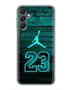 Чехол для Samsung Galaxy A25 (A256) с картинкой «Jordan Cyan 23» Чехол для Samsung Galaxy A25 (A256) с картинкой «Jordan Cyan 23»