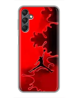 Чехол для Samsung Galaxy A25 (A256) с картинкой «Jordan Red Smoke» Чехол для Samsung Galaxy A25 (A256) с картинкой «Jordan Red Smoke»