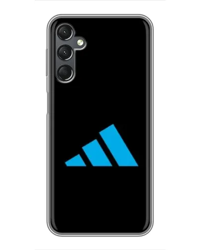 Чехол для Samsung Galaxy A25 (A256) с картинкой «Adidas Cyan Logo»