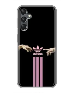 Чехол для Samsung Galaxy A25 (A256) с картинкой «Adidas Hands» Чехол для Samsung Galaxy A25 (A256) с картинкой «Adidas Hands»