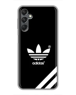 Чехол для Samsung Galaxy A25 (A256) с картинкой «Adidas с диагональными полосами»