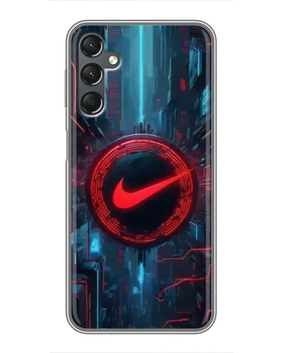 Чехол для Samsung Galaxy A25 (A256) с картинкой «Техногенный стиль Nike»