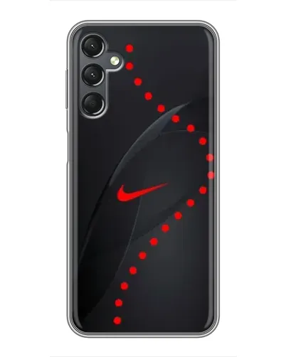 Чехол для Samsung Galaxy A25 (A256) с картинкой «Абстрактный дизайн Nike»
