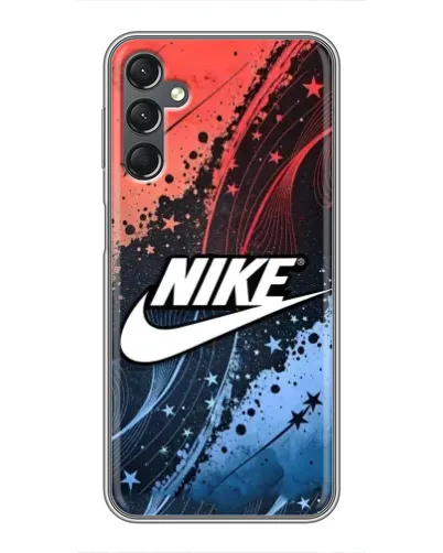 Чехол для Samsung Galaxy A25 (A256) с картинкой «Градиентный принт Найк»