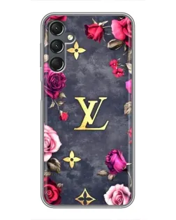 Чехол для Samsung Galaxy A25 (A256) с картинкой «Цветочный Louis Vuitton»