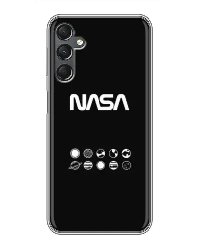 Чехол для Samsung Galaxy A25 (A256) с картинкой «NASA — технический принт» Чехол для Samsung Galaxy A25 (A256) с картинкой «NASA — технический принт»