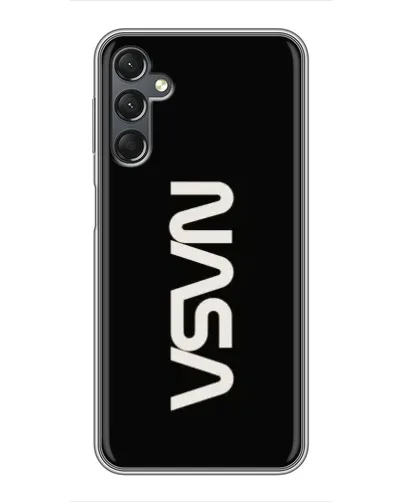 Чехол для Samsung Galaxy A25 (A256) с картинкой «NASA — вертикальный логотип» Чехол для Samsung Galaxy A25 (A256) с картинкой «NASA — вертикальный логотип»