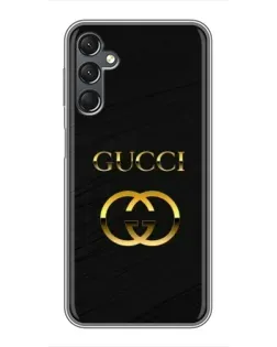 Чехол для Samsung Galaxy A25 (A256) с картинкой «Золотой логотип Gucci» Чехол для Samsung Galaxy A25 (A256) с картинкой «Золотой логотип Gucci»
