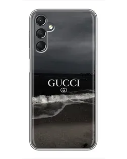 Чехол для Samsung Galaxy A25 (A256) с картинкой «Gucci — морской прибой» Чехол для Samsung Galaxy A25 (A256) с картинкой «Gucci — морской прибой»
