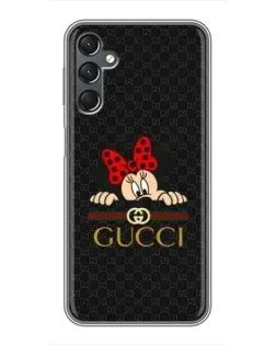 Чехол для Samsung Galaxy A25 (A256) с картинкой «Минни Маус Gucci — черный» Чехол для Samsung Galaxy A25 (A256) с картинкой «Минни Маус Gucci — черный»
