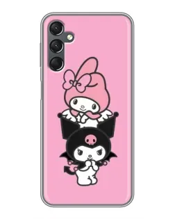 Чехол для Samsung Galaxy A25 (A256) с картинкой «My Melody и Kuromi» Чехол для Samsung Galaxy A25 (A256) с картинкой «My Melody и Kuromi»
