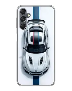Чохол для Samsung Galaxy A25 (A256) з картинкою «Вид зверху — BMW M» Чохол для Samsung Galaxy A25 (A256) з картинкою «Вид зверху — BMW M»